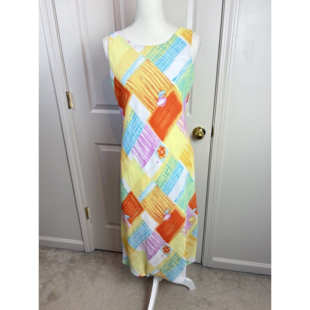 Y2k Patchwork Dress Summer Spring Classics by Eileen West Y2K Dress - 467